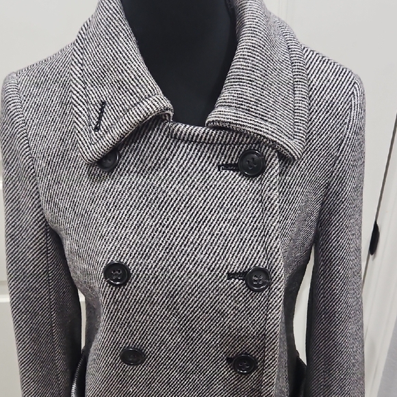 J. Crew Herringbone Double-Breasted Pea Coat - Picture 3 of 8